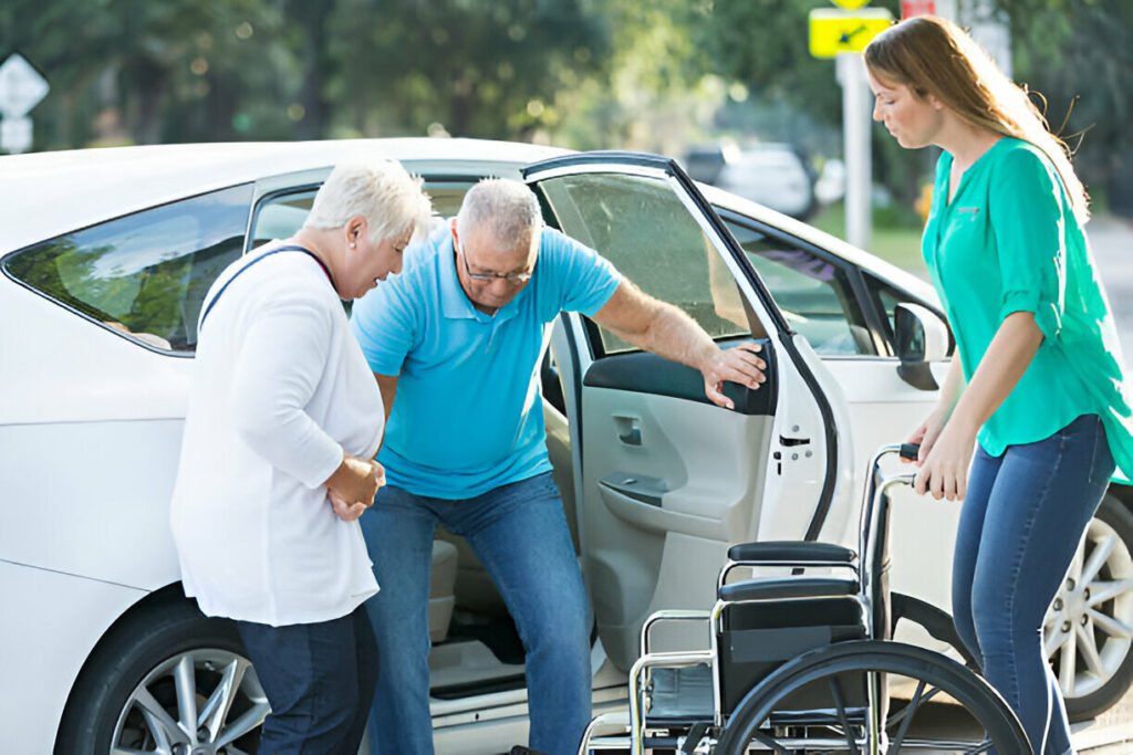 wheelchair transport service